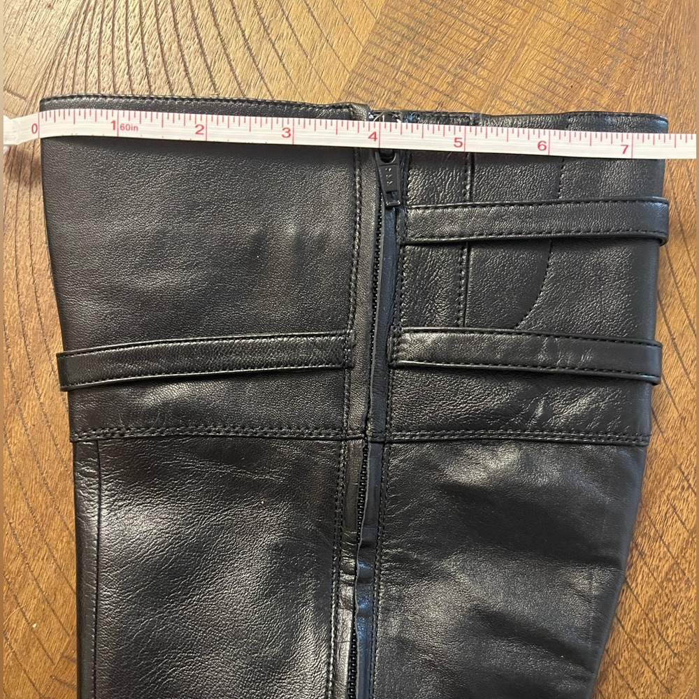 Lauren Ralph Lauren Jayde kidskin leather tall heeled boots. Size 9B GUC - Picture 16 of 16